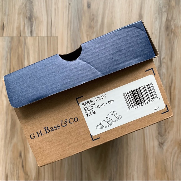 BASS “Violet” Flat Sandals Elastic Straps Comfort Flats Women’s Size 7.5 Shoes - Picture 4 of 12